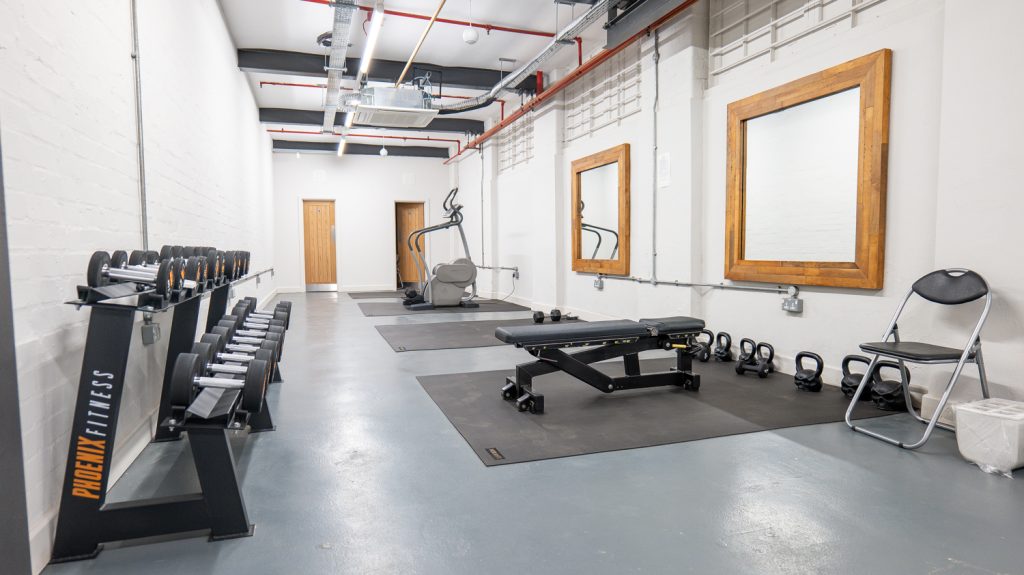 A snapshot of the gym